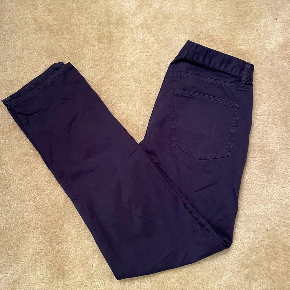 Brooks Brothers Navy Cotton Pants 32x32